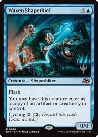 Waxen Shapethief - Promo Pack: Aetherdrift - Magic: The Gathering card
