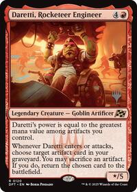 Daretti, Rocketeer Engineer - Promo Pack: Aetherdrift - Magic: The Gathering card