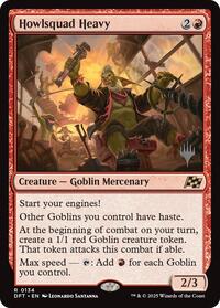 Howlsquad Heavy - Promo Pack: Aetherdrift - Magic: The Gathering card
