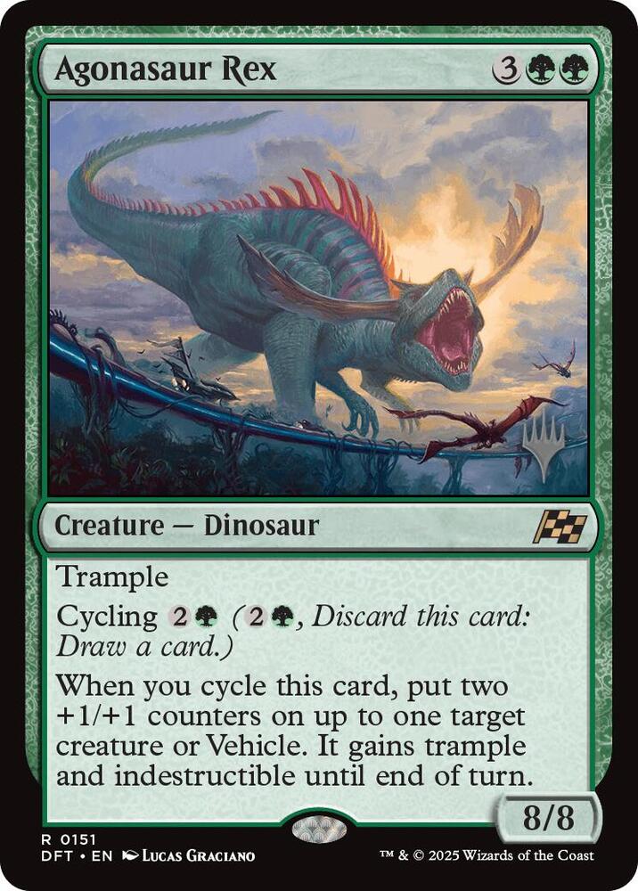 Agonasaur Rex - Promo Pack: Aetherdrift - Magic: The Gathering - TCGplayer.com Agonasaur Rex - Promo Pack: Aetherdrift - Magic: The Gathering - TCGplayer.com
