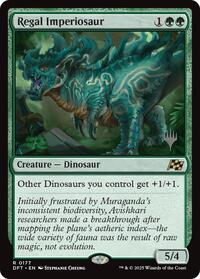 Regal Imperiosaur - Promo Pack: Aetherdrift - Magic: The Gathering card