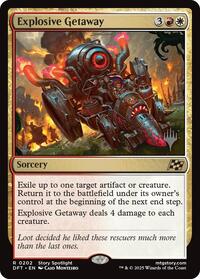 Explosive Getaway - Promo Pack: Aetherdrift - Magic: The Gathering card