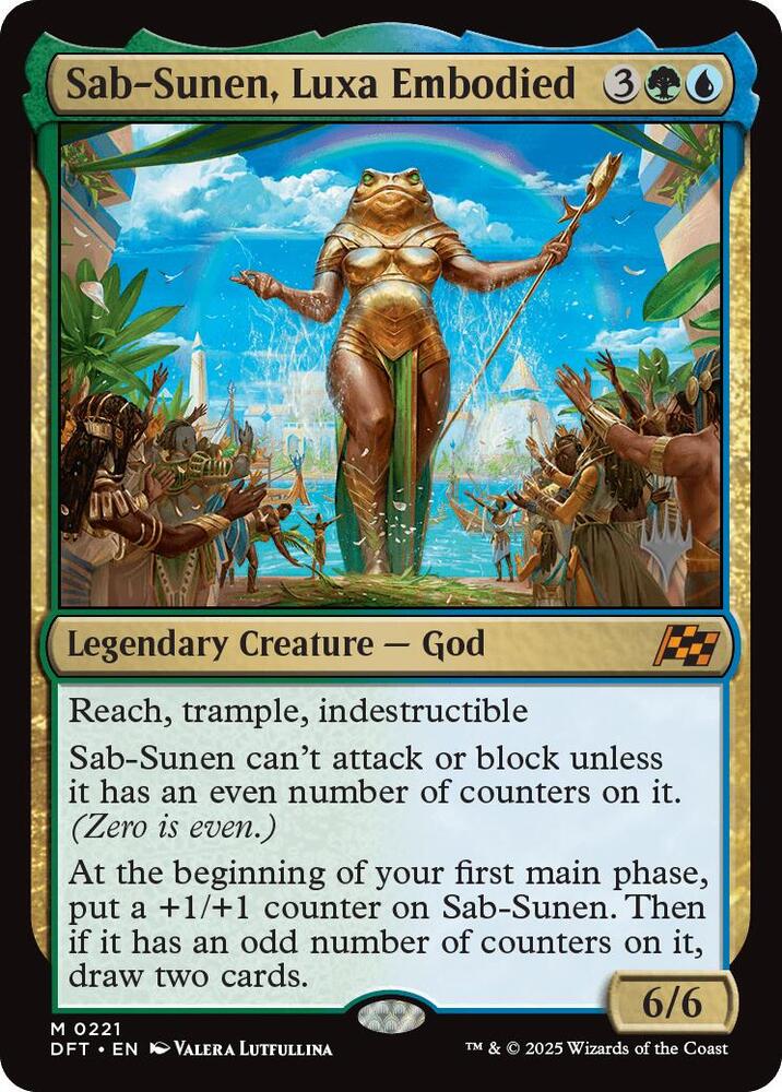 Sab-Sunen, Luxa Embodied - Promo Pack: Aetherdrift - Magic: The