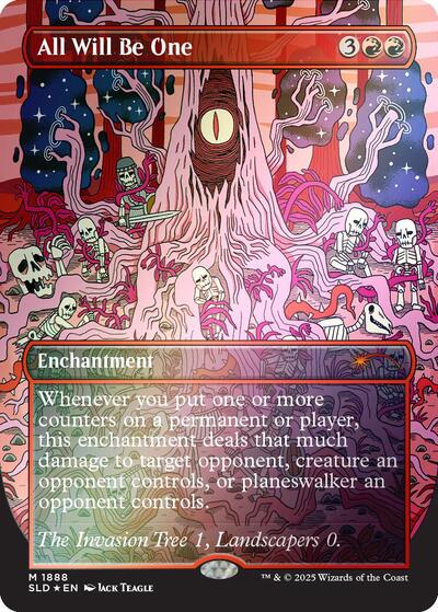 All Will Be One Rainbow Foil