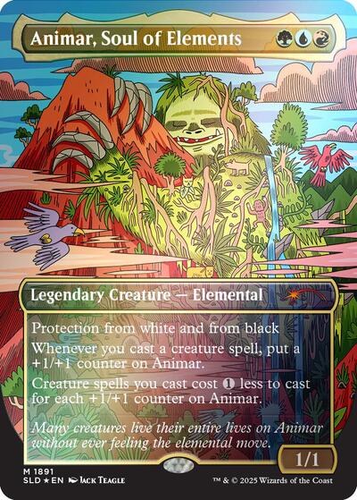 Animar Soul of Elements Rainbow Foil