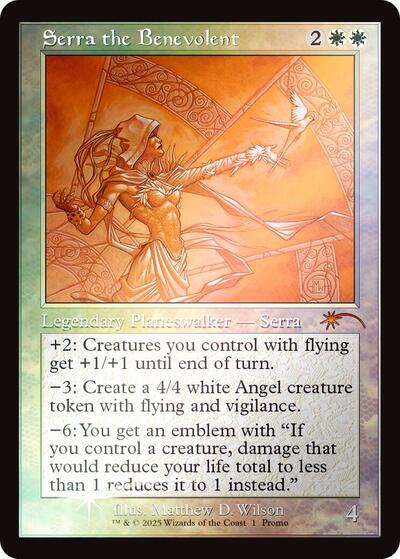 Serra the Benevolent Retro Frame