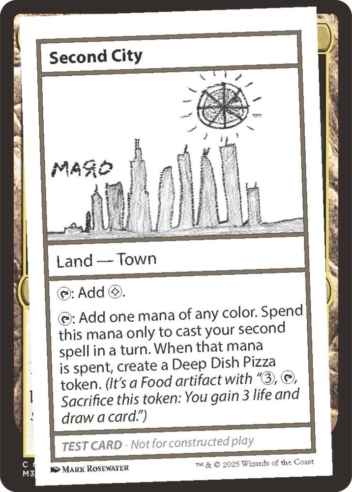 Second City - Un-Known Event Playtest Cards - Magic: The Gathering Second City - Un-Known Event Playtest Cards - Magic: The Gathering