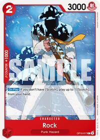 Rock - Royal Blood - One Piece card