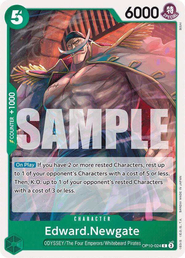 EdwardNewgate onepiece card