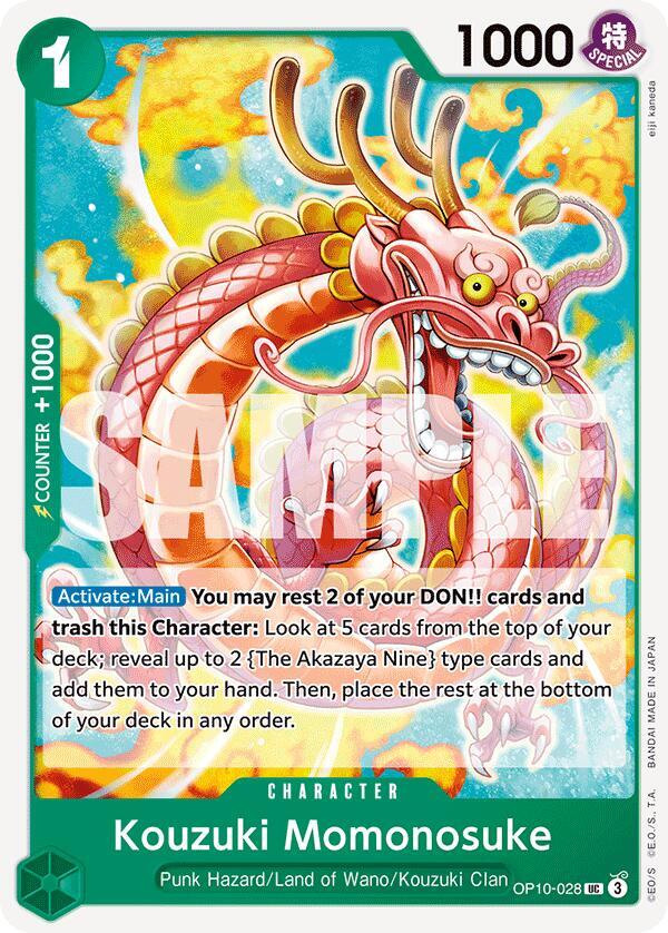 Kouzuki Momonosuke (028) - Royal Blood - One Piece Card Game