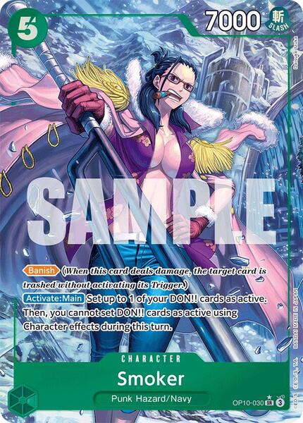 Smoker (030) (Parallel) - Royal Blood - One Piece Card Game