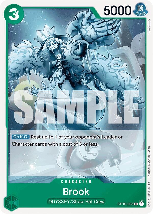 Brook 035 onepiece card