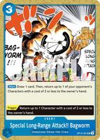 Special Long-Range Attack!! Bagworm - Royal Blood - One Piece Card