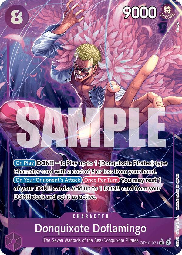 Donquixote Doflamingo Parallel onepiece card