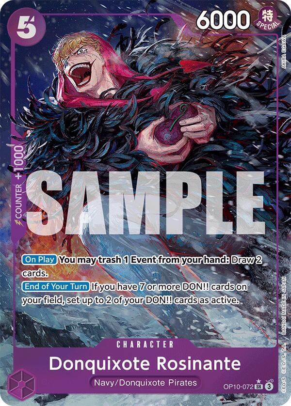 Donquixote Rosinante Parallel onepiece card
