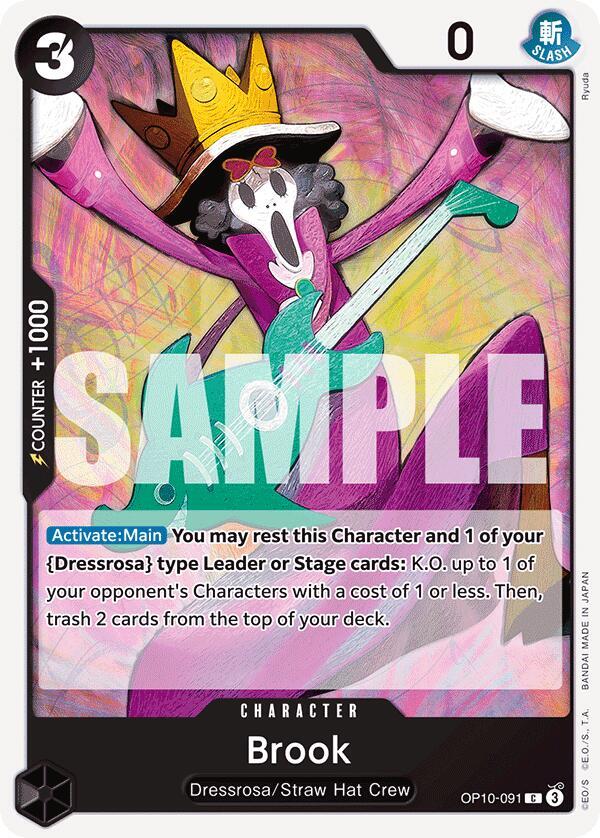 Brook 091 onepiece card