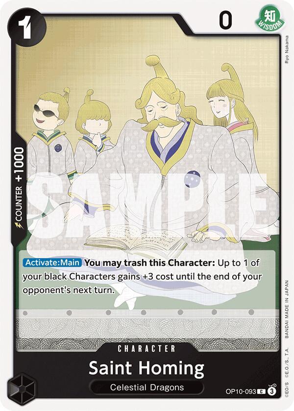 Saint Homing onepiece card