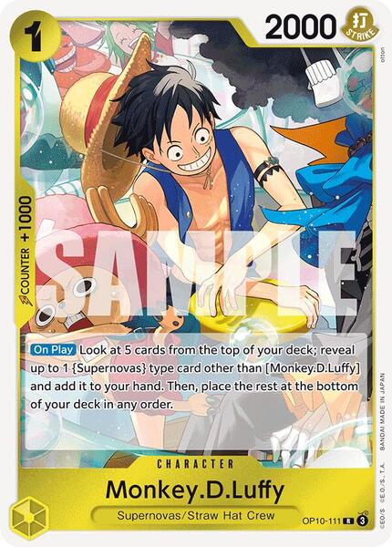 one piece tcg top deck One Piece TCG [ST-18] Monkey D. Luffy Starter Deck (English) – Card Piece main image 0