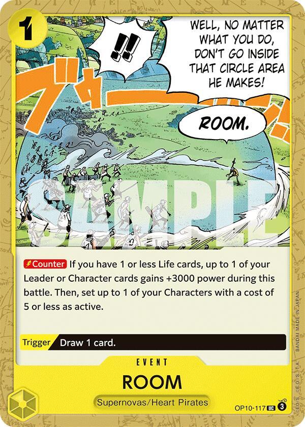 ROOM onepiece card
