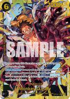 Monkey.D.Luffy (118) - A Fist of Divine Speed - One Piece Card