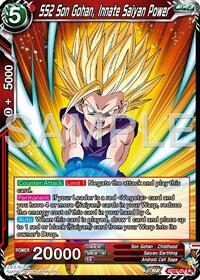 SS2 Son Gohan, Innate Saiyan Power card art