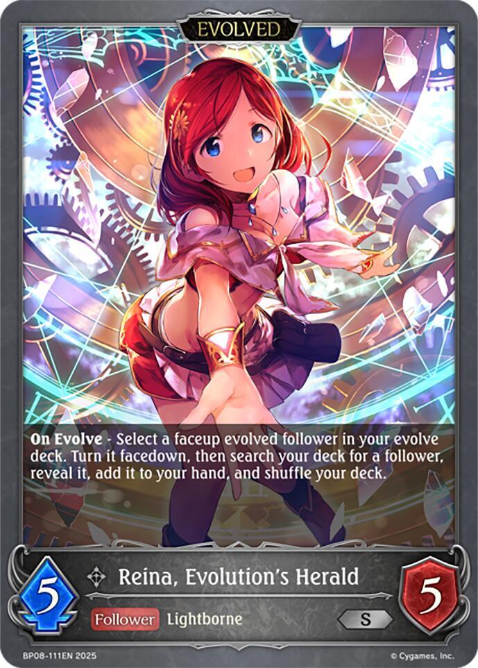 Reina, Evolution's Herald (Evolved)