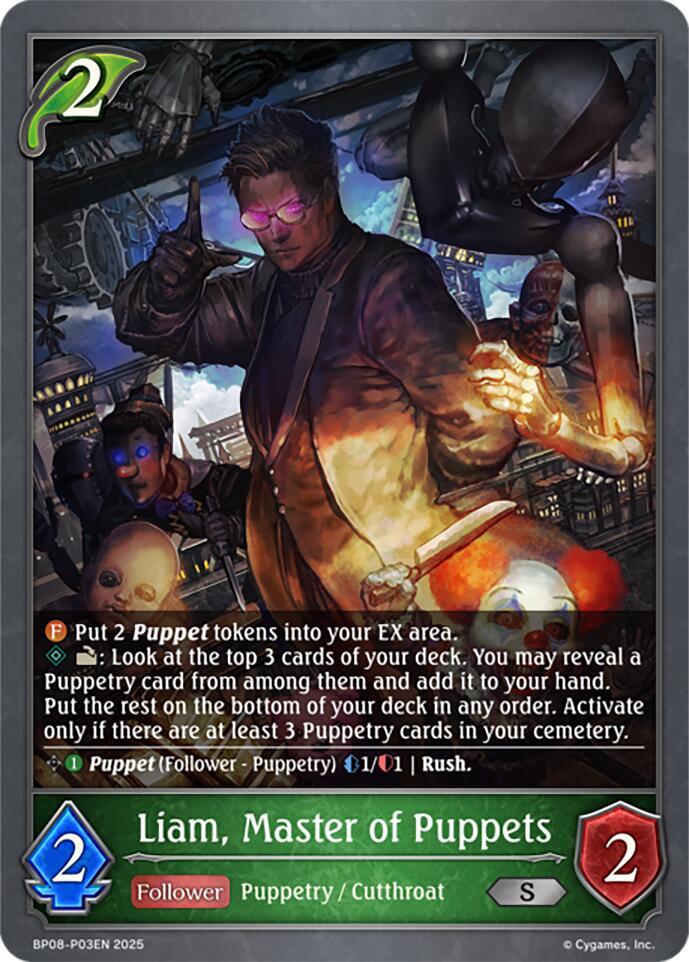 Liam, Master of Puppets - P03EN (Foil)