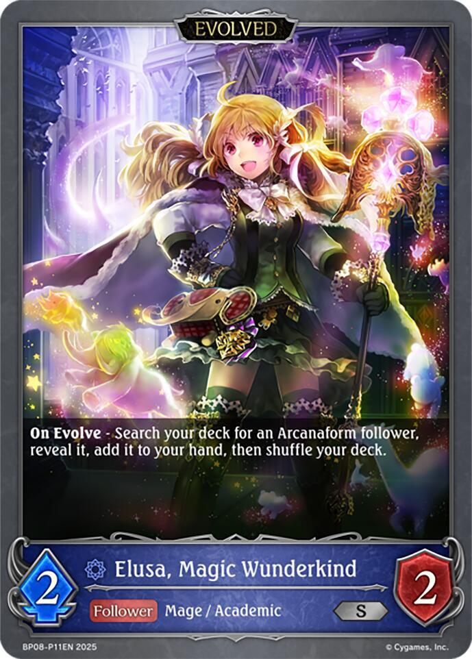 Elusa, Magic Wunderkind (Evolved) - P11EN (Foil)