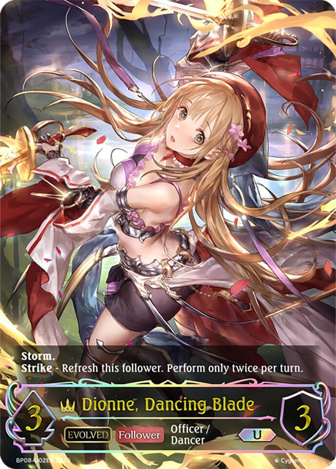 Dionne, Dancing Blade (Evolved) (U)