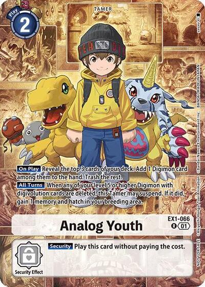 Analog Youth (Limited Card Pack) World Convergence card price