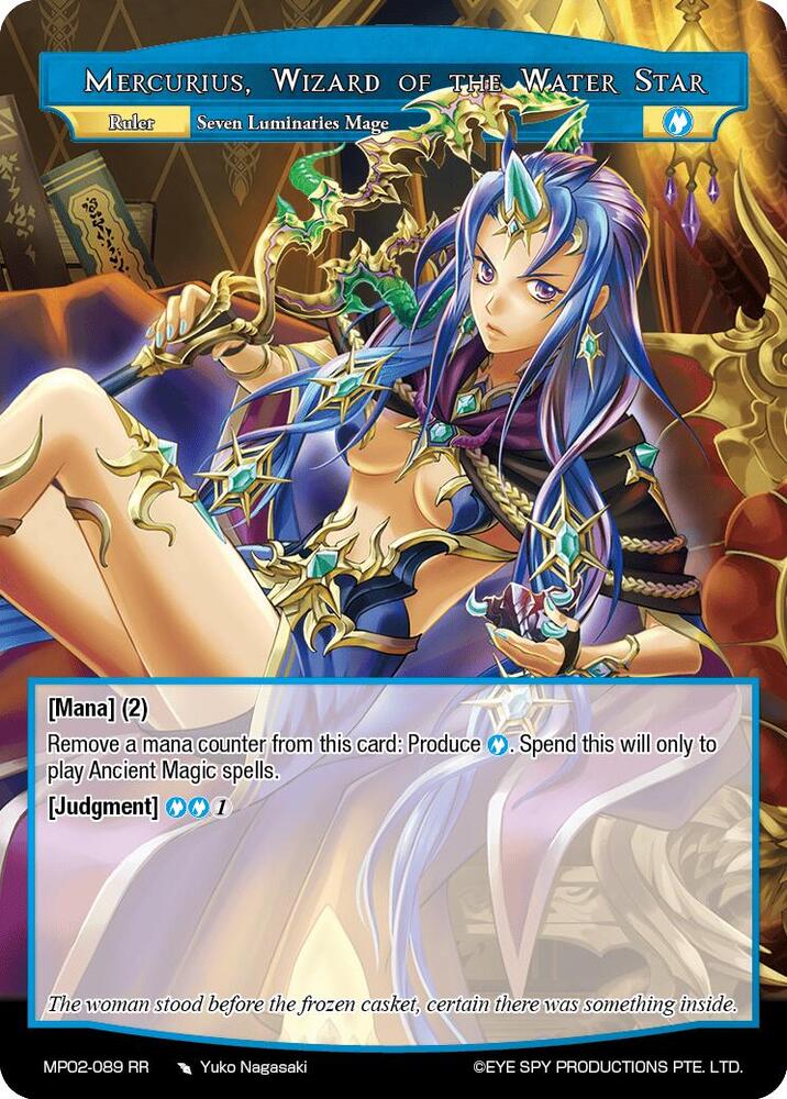 Mercurius, Wizard of the Water Star // Mercurius, Dark Commander of Ice