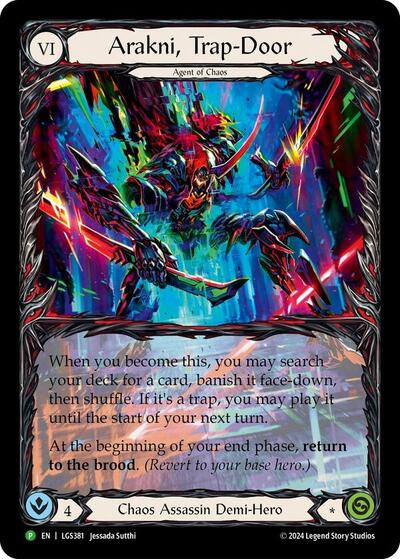 Arakni, Trap-Door (Extended Art) - LGS381 card