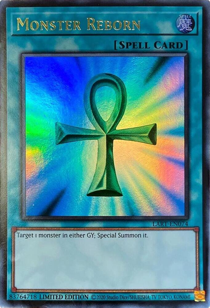 Monster Reborn (LART-EN074) - The Lost Art Promotion - YuGiOh