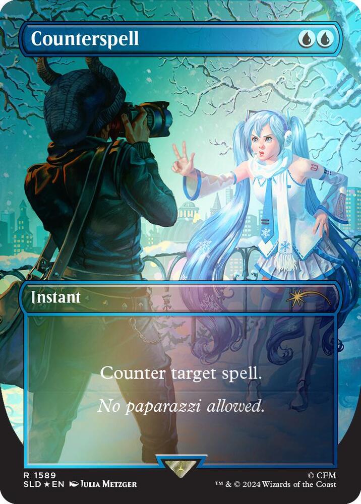 Counterspell (1589) (Rainbow Foil) - Secret Lair Drop Series - Magic ...