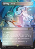 Scrying Sheets (Rainbow Foil) - Secret Lair Drop Series - Magic