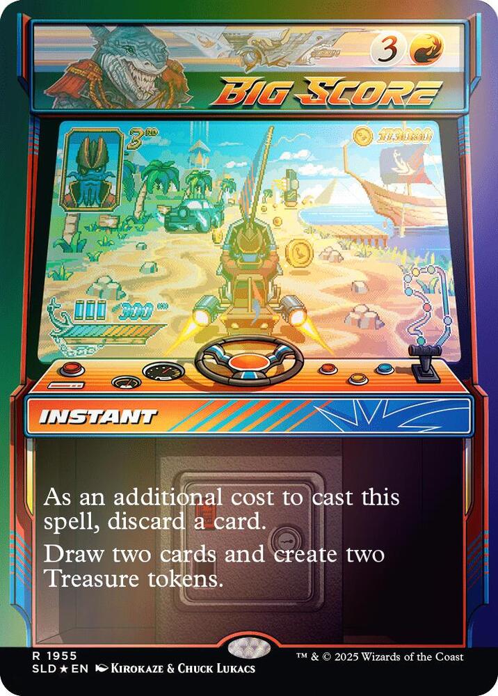 Big Score (1955) (Rainbow Foil) - Secret Lair Drop Series - Magic: The  Gathering