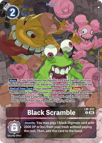 Black Scramble (Alternate Art) - Starter Deck 21: Hero of Hope