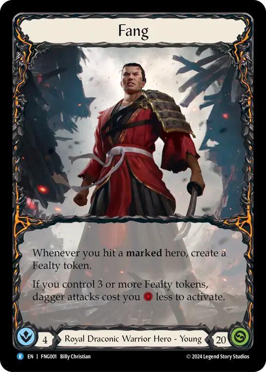 Fang - Blitz Deck: The Hunted - Fang - Flesh and Blood TCG