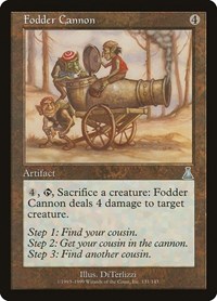Fodder Cannon - Urza's Destiny - Magic: The Gathering card