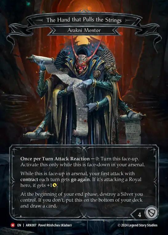 The Hand that Pulls the Strings - Blitz Deck: The Hunted - Arakni