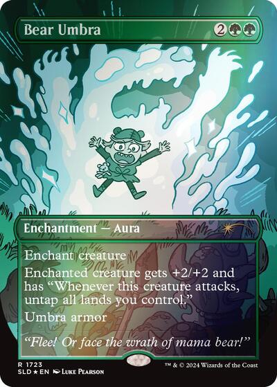 Bear Umbra Rainbow Foil