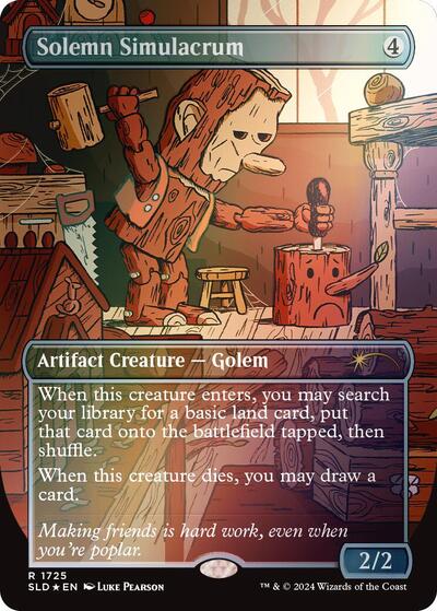 Solemn Simulacrum 1725 Rainbow Foil