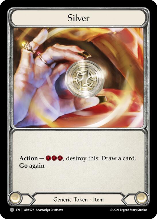 Silver // Tip Card