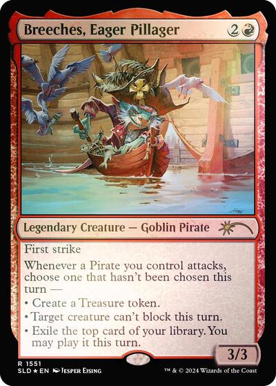 Breeches Eager Pillager Rainbow Foil