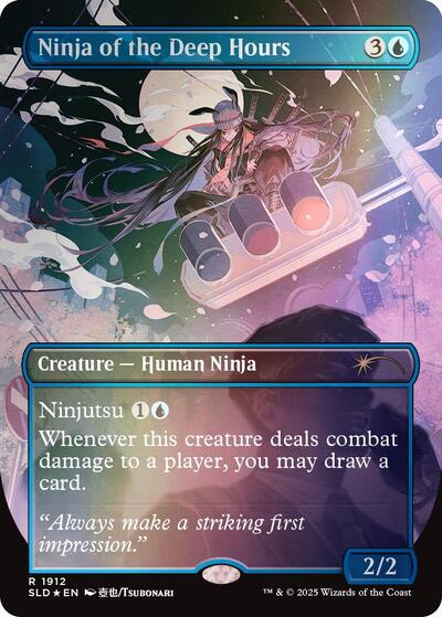 Ninja of the Deep Hours Rainbow Foil