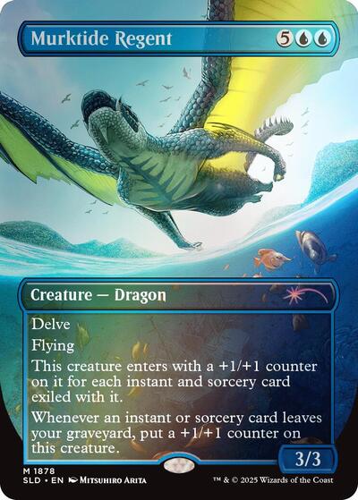Murktide Regent Rainbow Foil