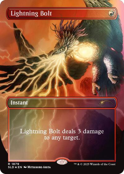 Lightning Bolt 1879 Rainbow Foil
