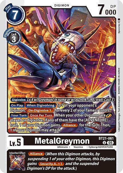 MetalGreymon - World Convergence - Digimon Card Game - TCGplayer.com