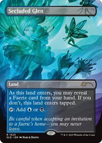 Secluded Glen - Secret Lair Drop Series - Magic: The Gathering card