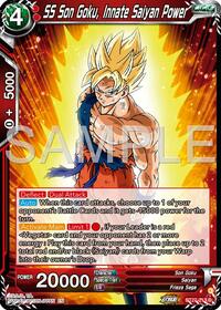 SS Son Goku, Innate Saiyan Power card art